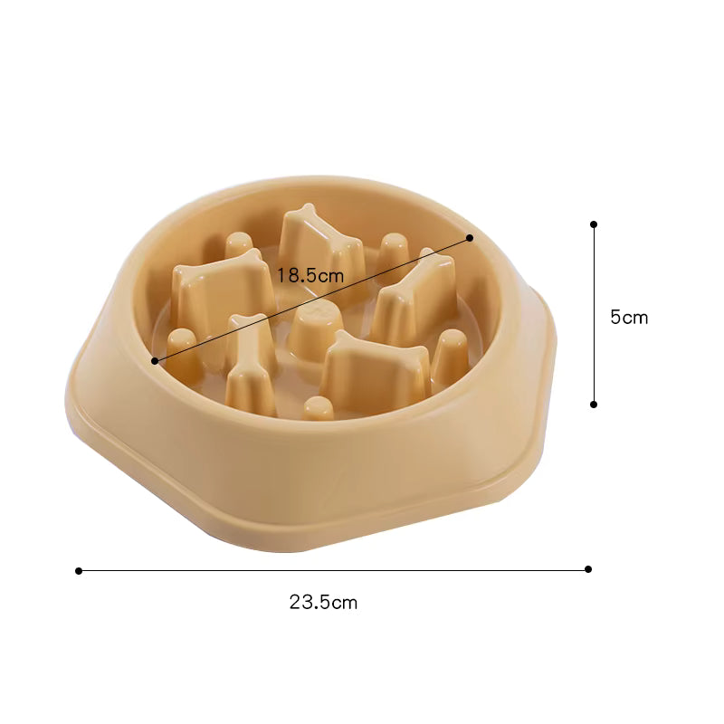 SlowBowl  — Anti-Gulping Dog Bowl for Healthier, Happier Meals
