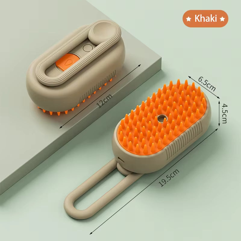 SteamGroom — 3-in-1 Steam Pet Grooming Brush