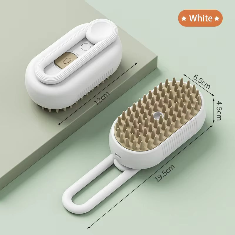 SteamGroom — 3-in-1 Steam Pet Grooming Brush